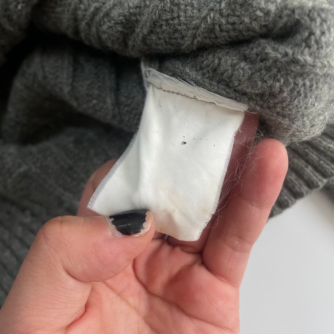 Polo  폴로 랄프로렌 90,s 자수 램스울 케이블 가디건 상품이미지5