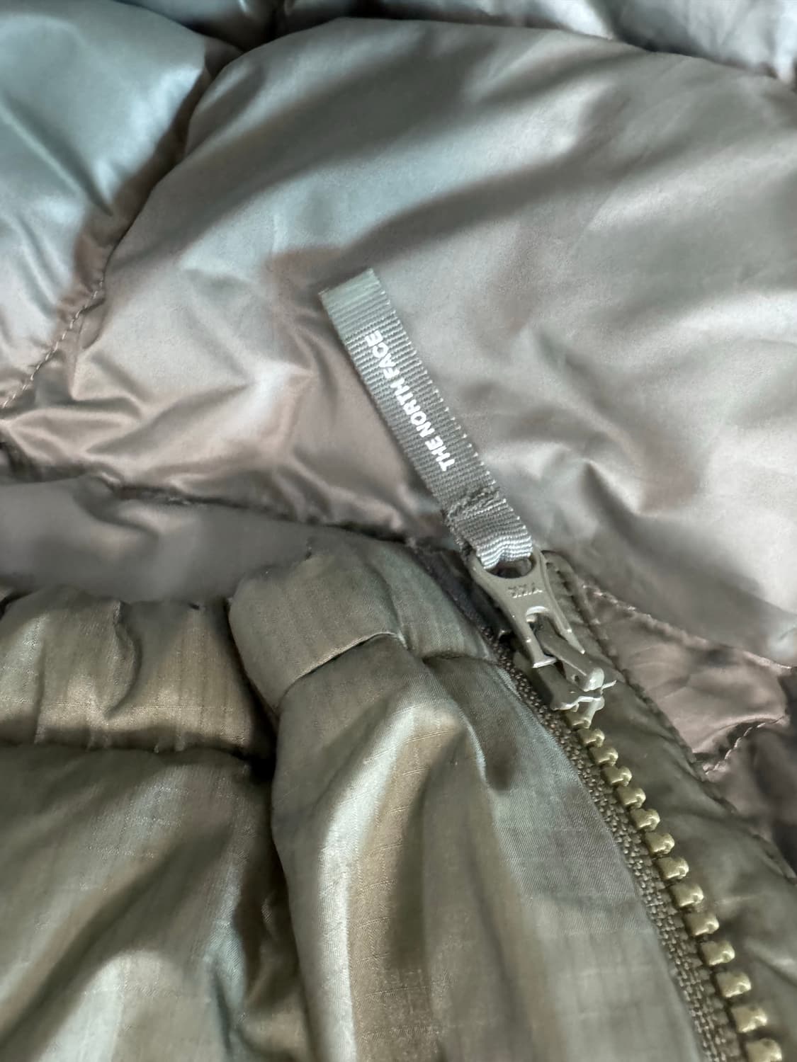 (XL) 노스페이스 웨이브 라이트 온볼 자켓 패딩 카키 상품이미지5