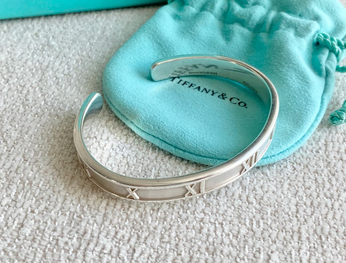 티파니 아틀라스 뱅글 타입 실버 팔찌(남녀공용) 상품이미지4