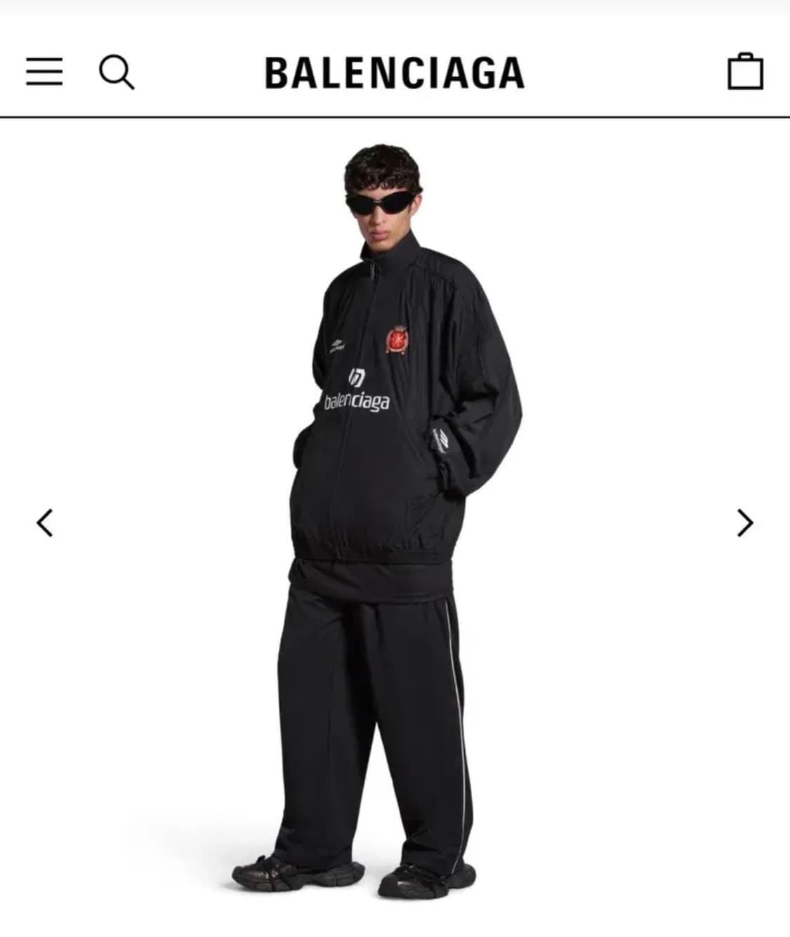 [50]발렌시아가 사커트랙수트재킷 서울 상품이미지1