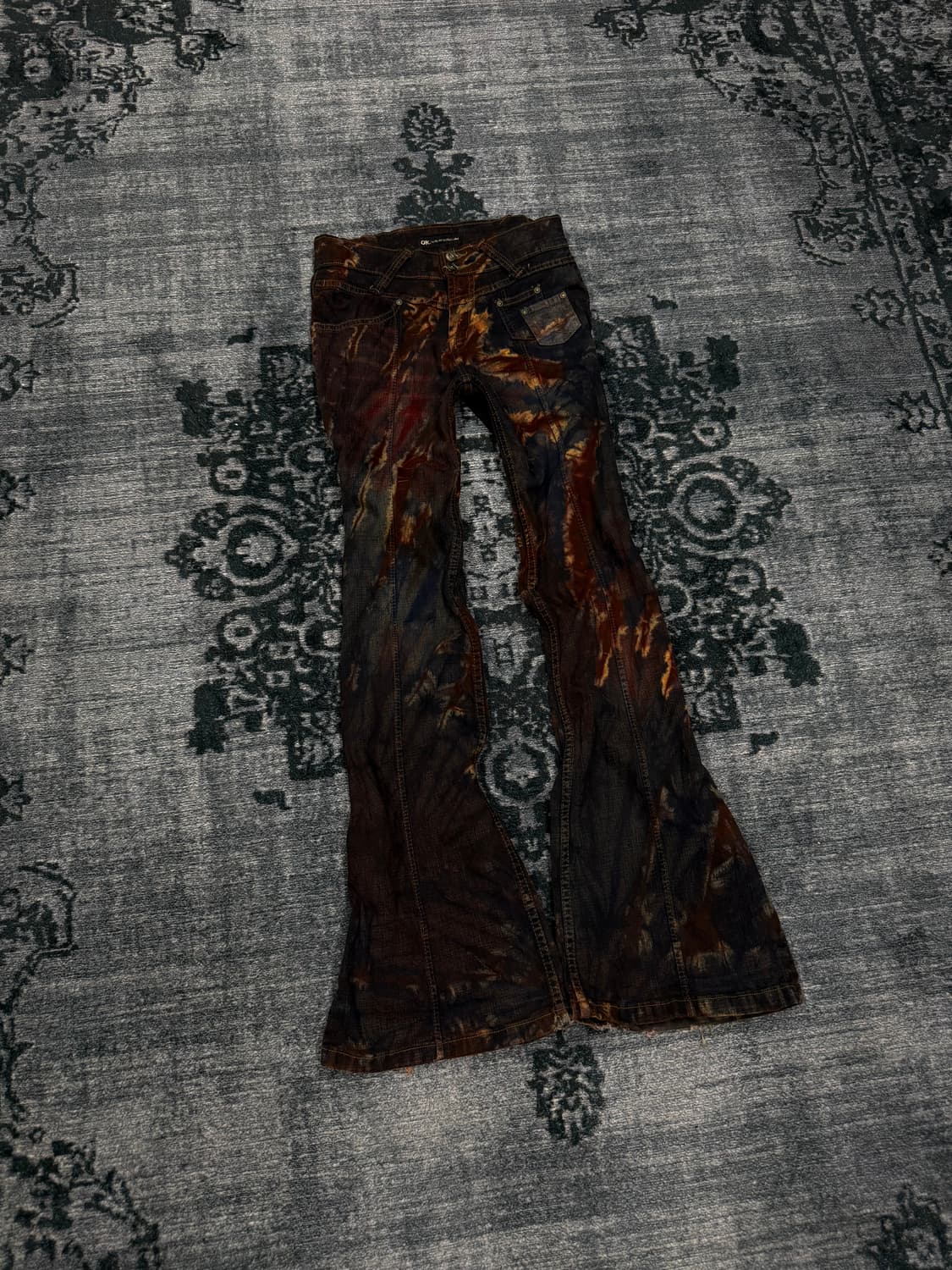 Climax jeans 00s dyed washing boots cut  상품이미지1