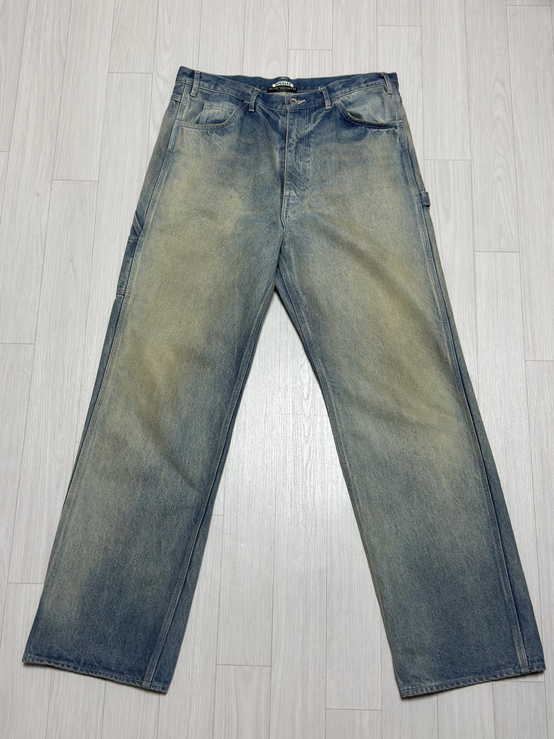 오라리 AURALEE 24AW 셀비지 페인터 데님 팬츠 5사이즈 상품이미지4