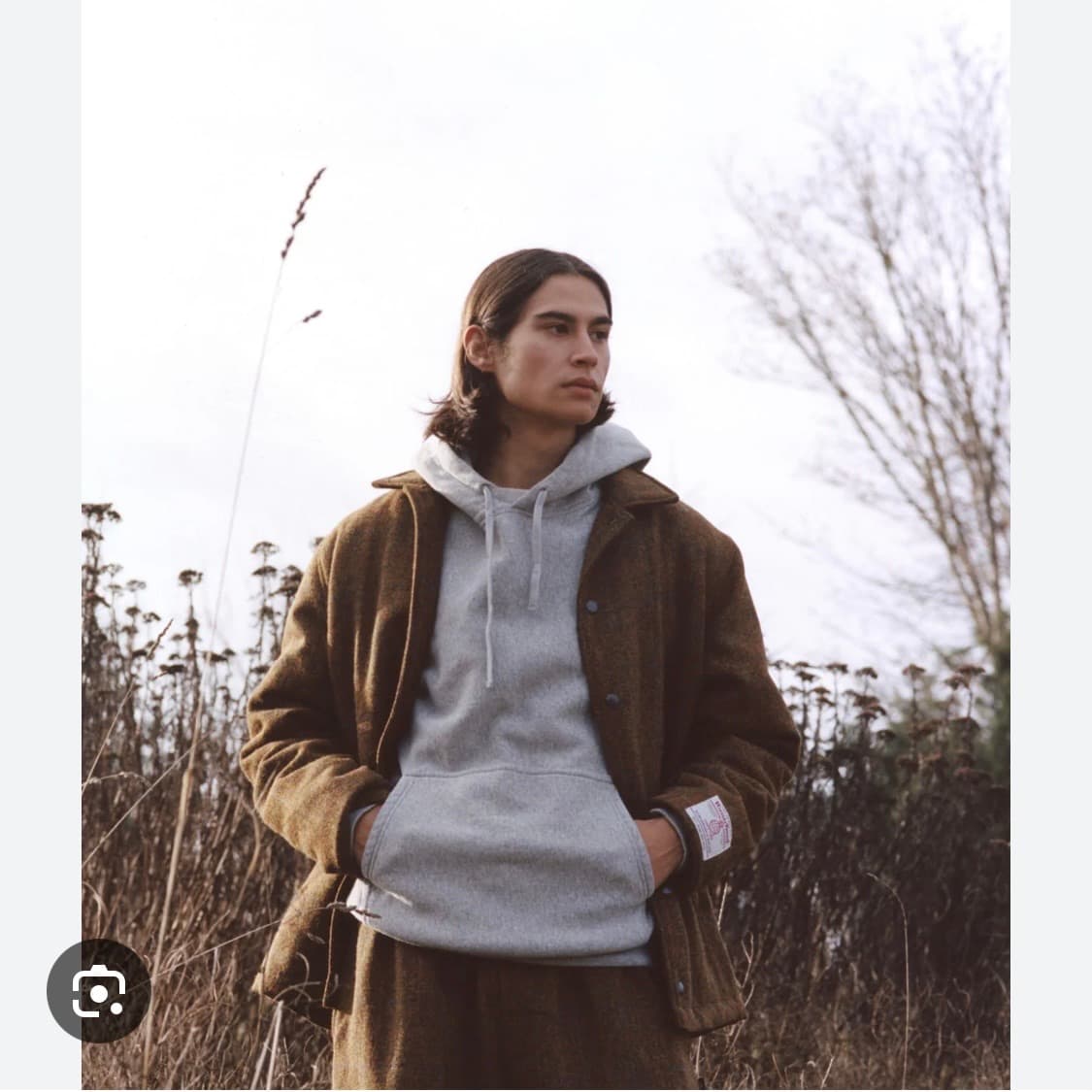 스투시 x 해리스트위드 자켓 XL 상품이미지2