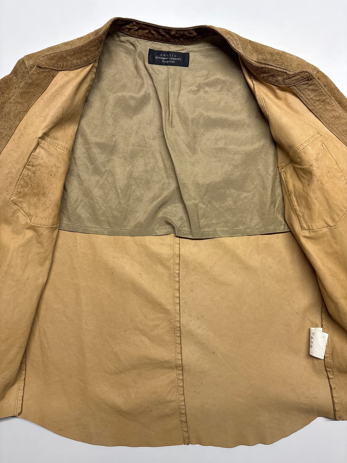 언유즈드 15ss 스웨이드 웨스턴 셔츠 상품이미지3