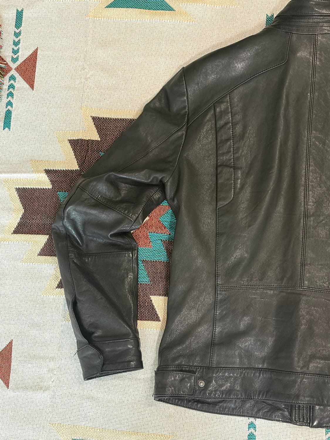 까르뜨블랑슈 양가죽 바이커 싱글 라이더 자켓 상품이미지7