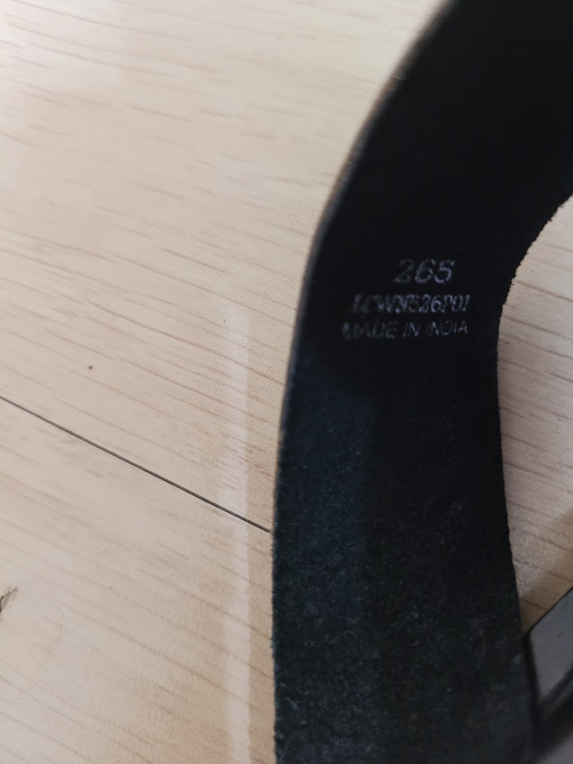 엘칸토 Elcanto 남자 가죽스트랩 슬리퍼 275 네이비 상품이미지9