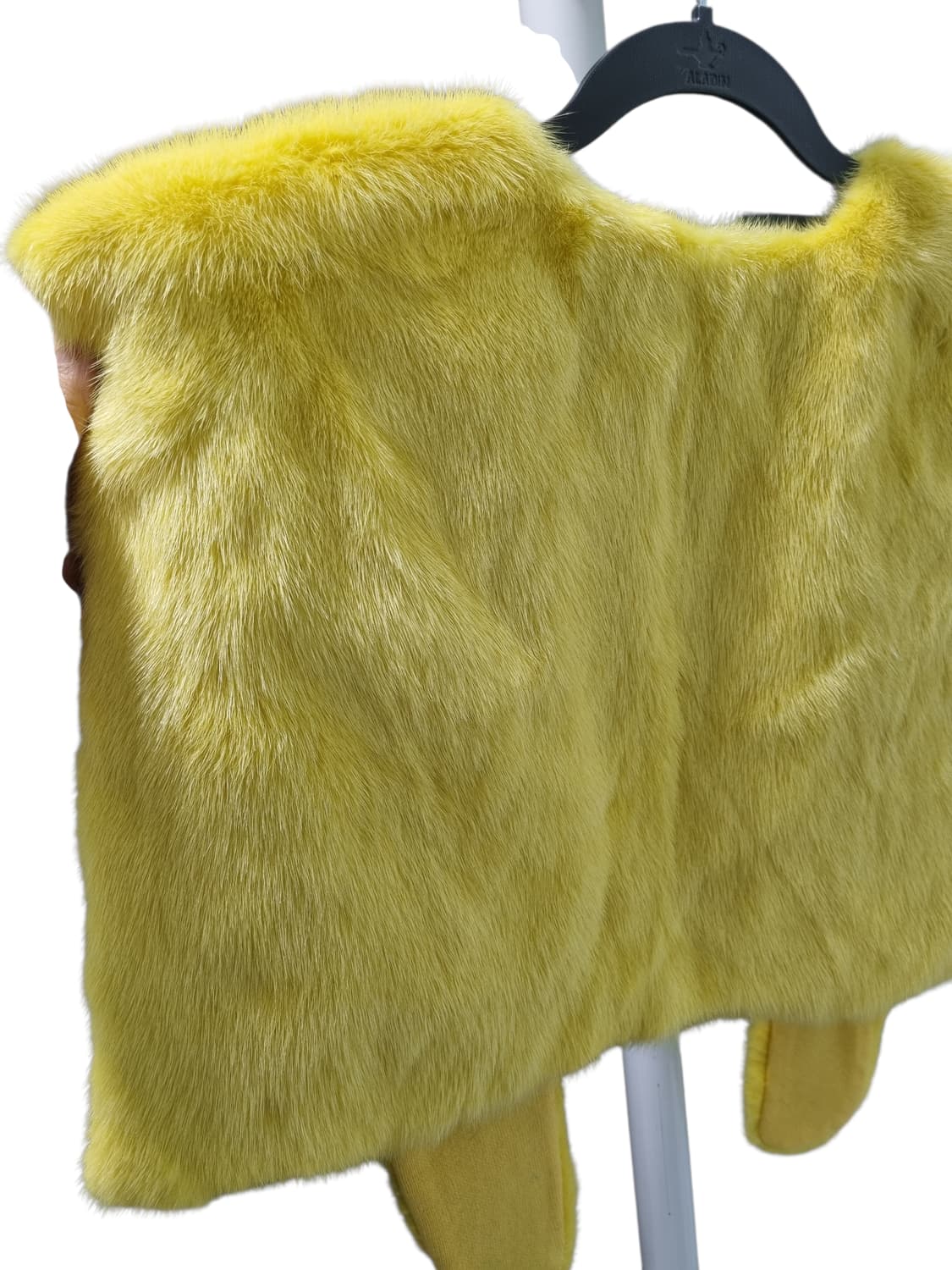 미사용 새제품 유로 컬렉션 천연밍크 숄 케이프 상품이미지4