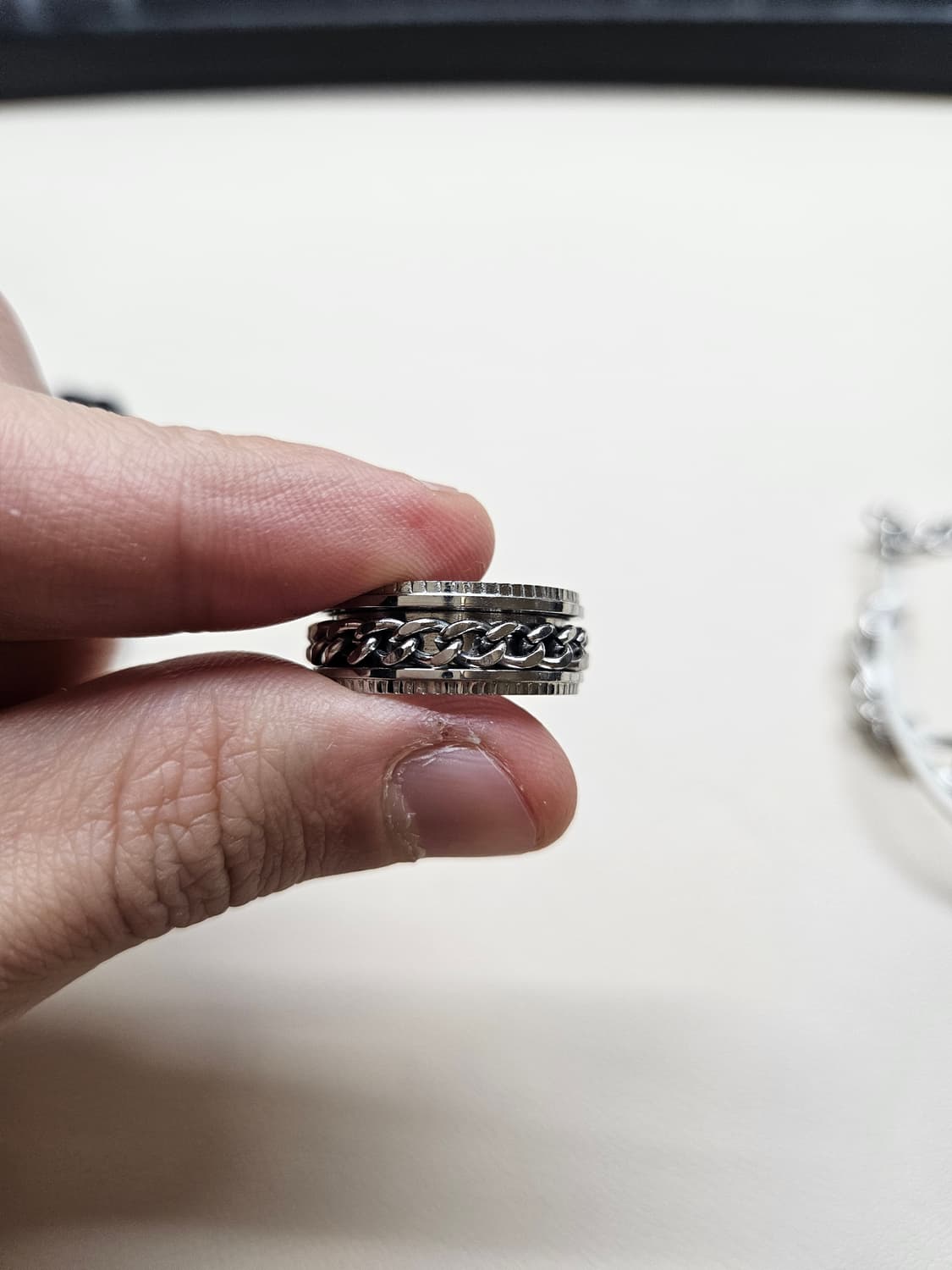 남자 반지 4개 + 팔찌 2개 일괄판매 상품이미지3