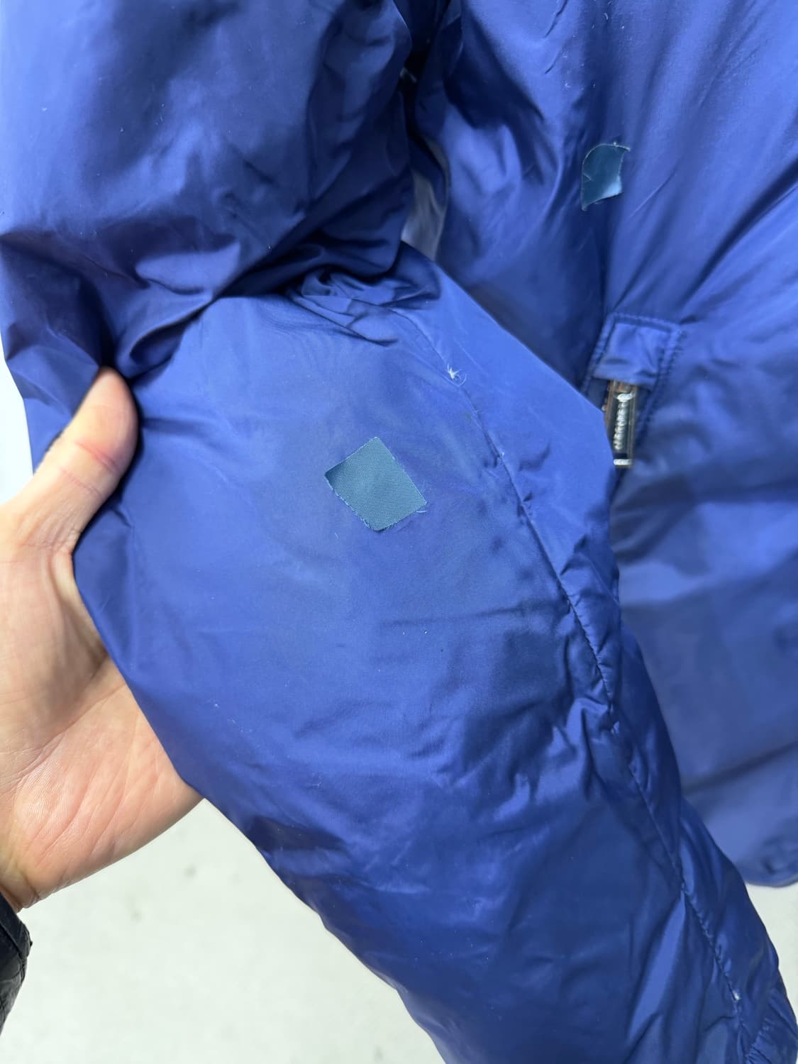 정품) Dsquared 디스퀘어드 남성 블루 패딩 44 상품이미지3