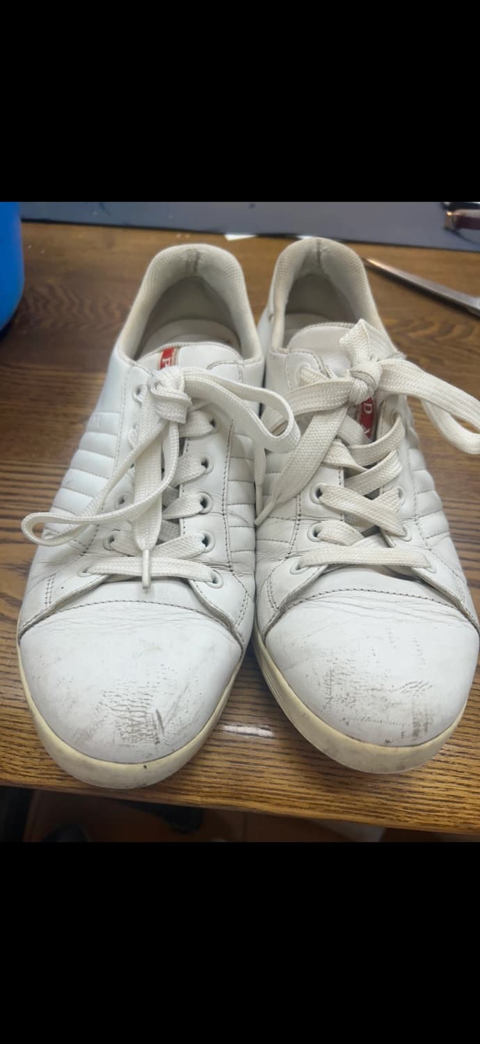 Prada 프라다 화이트 스니커즈 상품이미지1