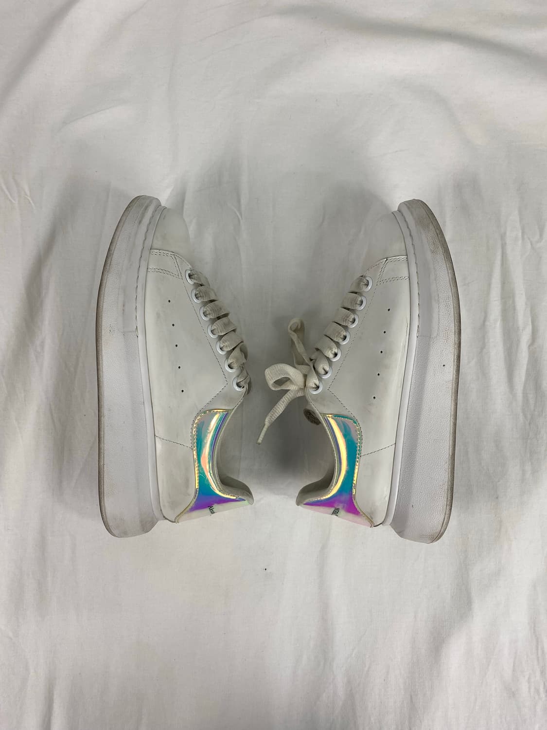 알렉산더 맥퀸 오버솔 홀로그램 스니커즈 37  상품이미지3