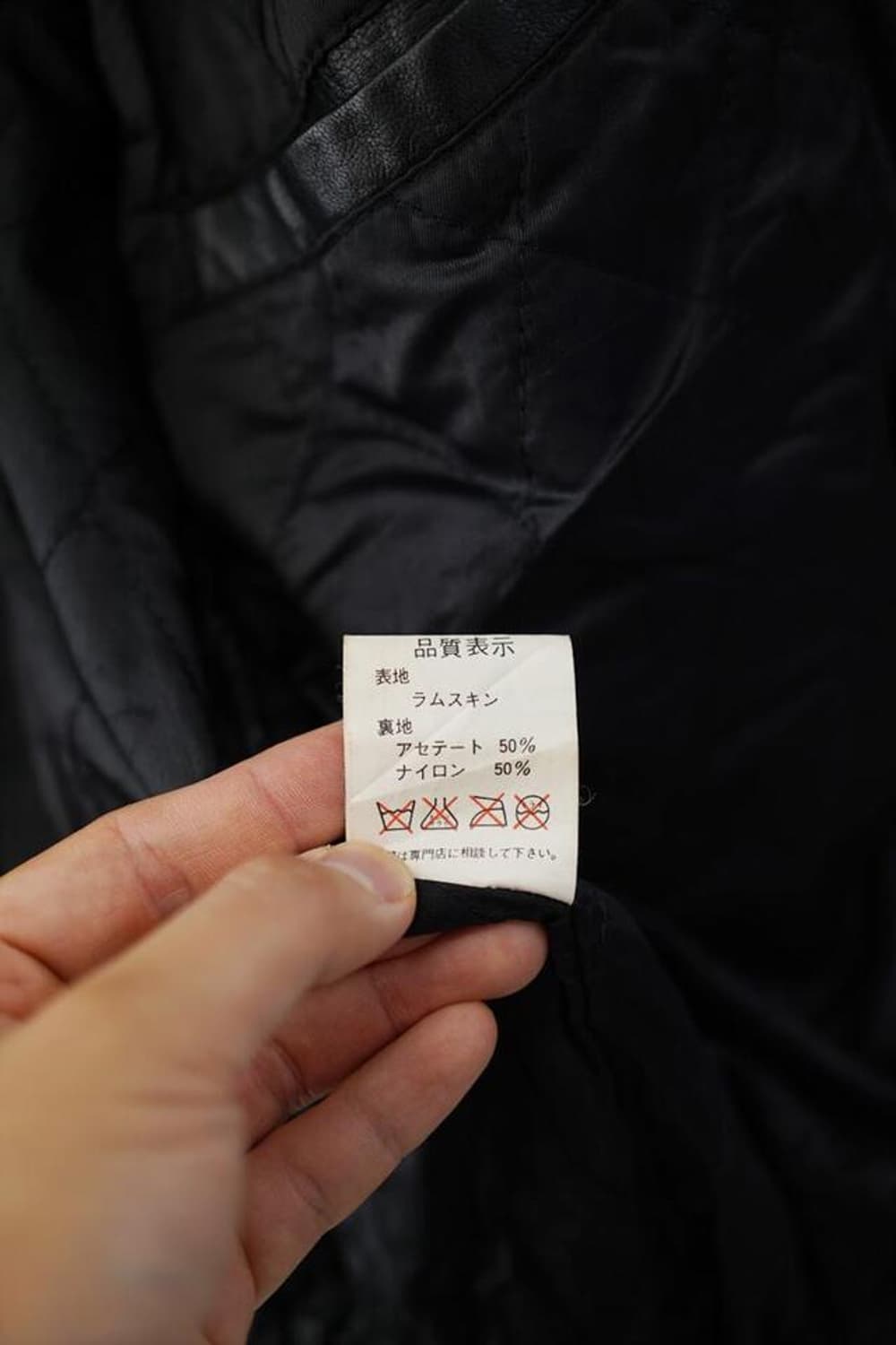 90s 하라주쿠 레더 후드 봄버 자켓 상품이미지7