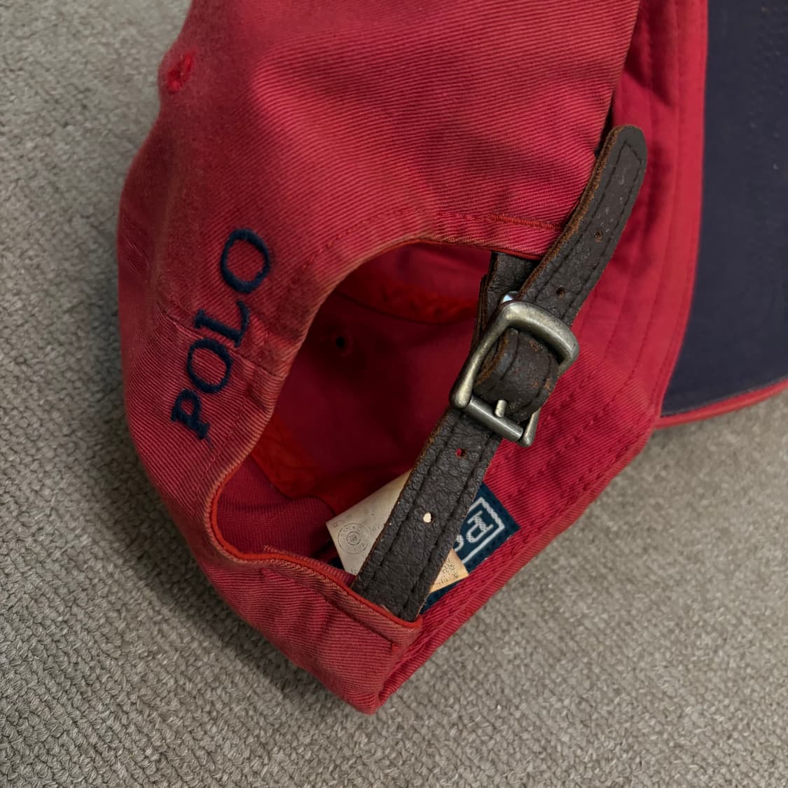 polo 랄프로렌 폴로 레더스트랩 빈티지 볼캡  상품이미지2