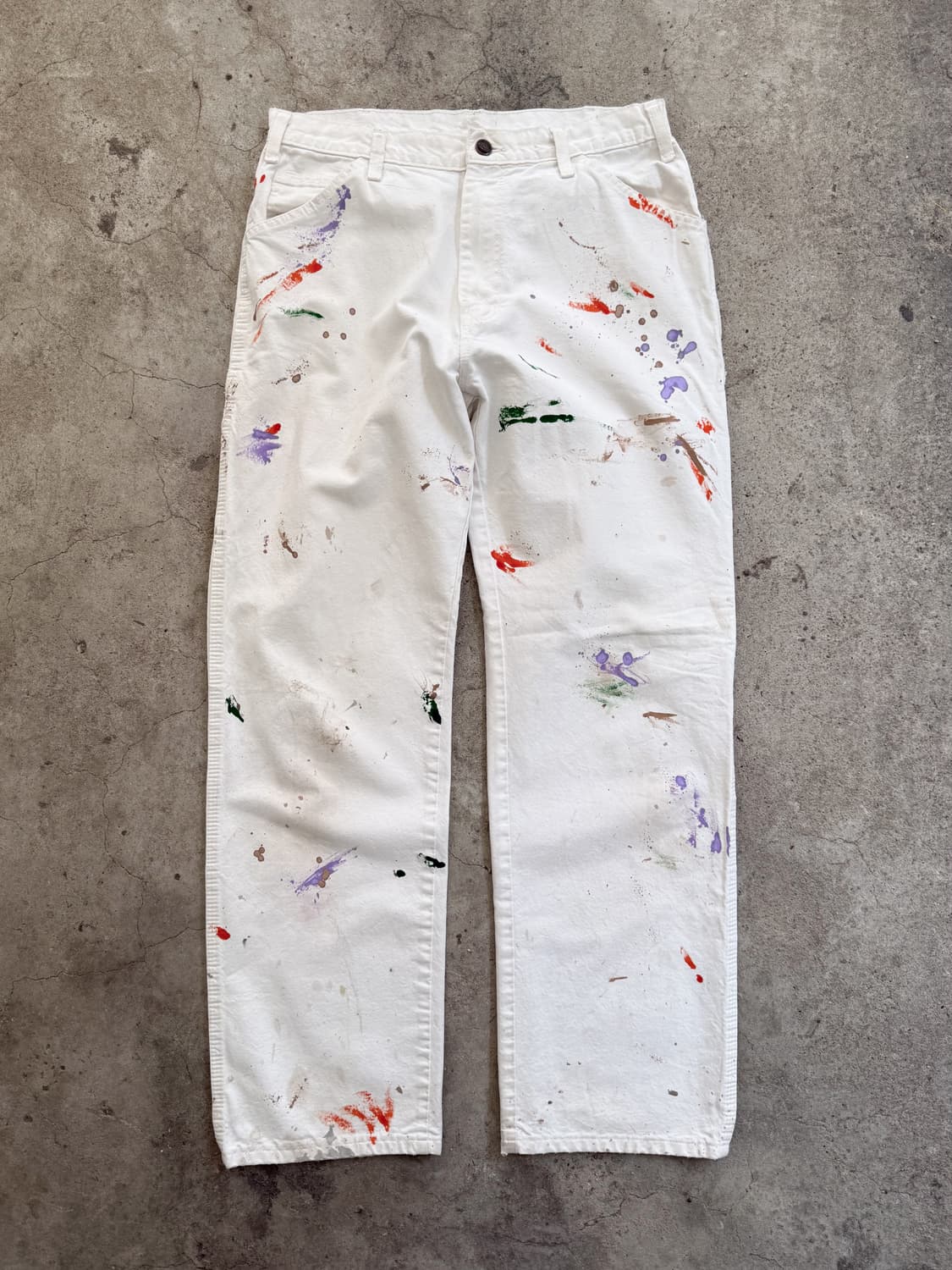 Vintage Dickies Paint Carpenter Pants 상품이미지1