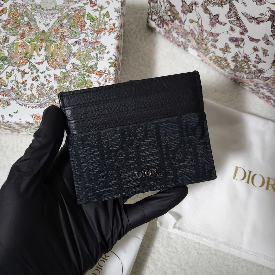 [풀구성] 디올 오블리크 카드홀더 카드지갑  상품이미지2