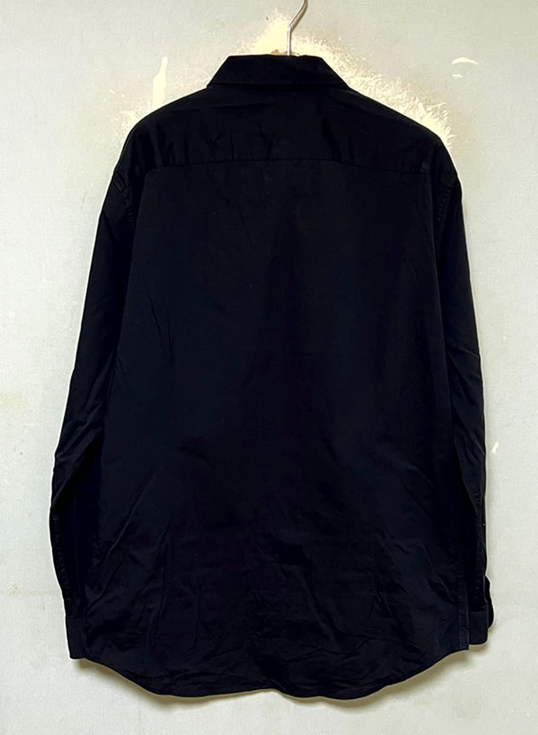 라코스테 남자 솔리드셔츠 캐주얼 긴팔 춘하 스판 네이비 L 100 상품이미지2