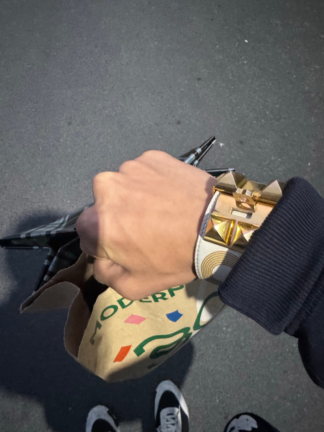 [정품] 에르메스 메도르 브레이슬릿 T2 금장 팔찌 상품이미지6