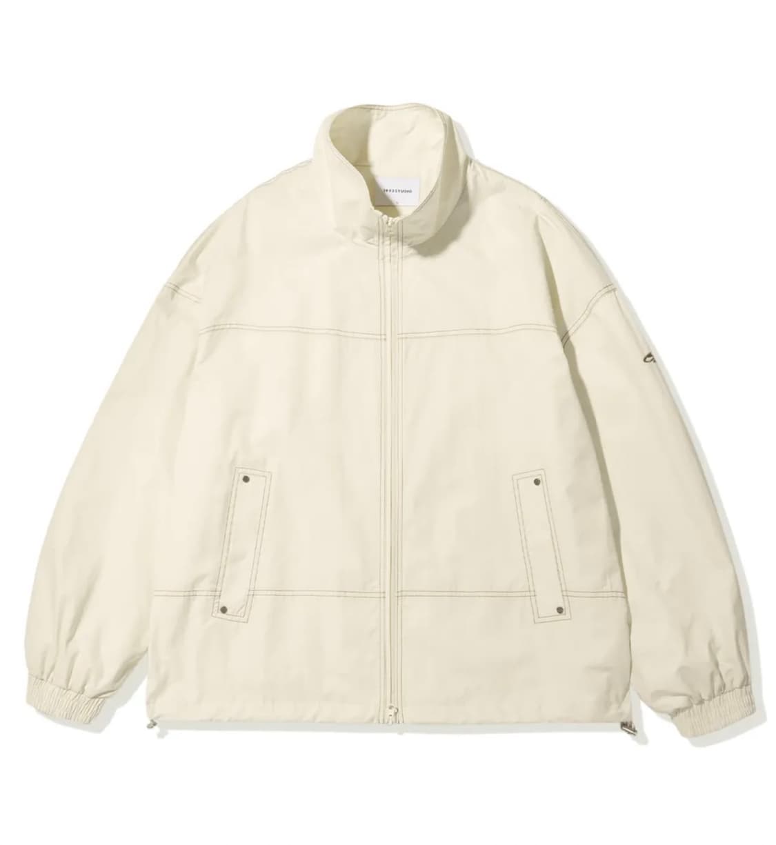 1993 스튜디오 더블 스티치 윈드브레이커 (크림) 상품이미지1