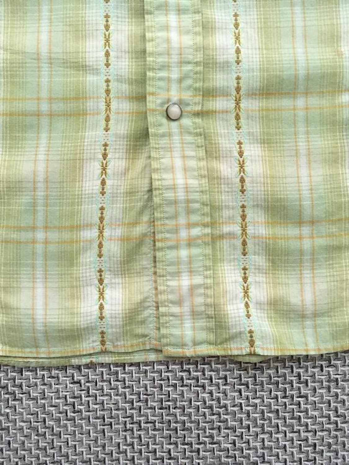 90s Ethnic Pearl snap western shirts 상품이미지5