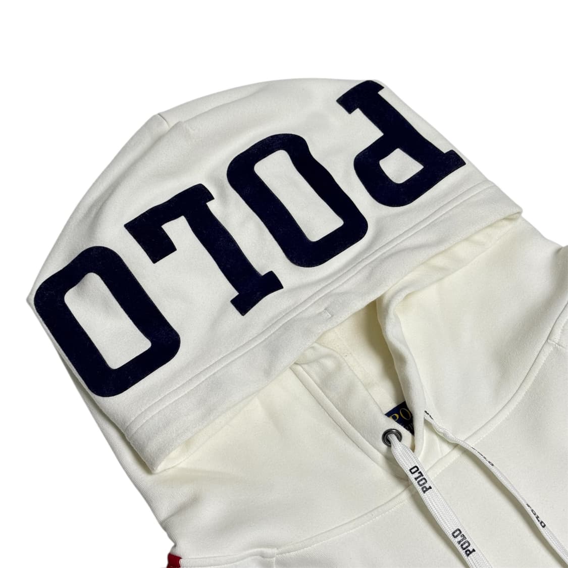 폴로 랄프로렌 화이트 후드티 L 상품이미지3