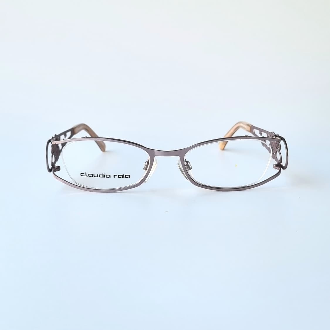 데드스탁 긱시크 플로럴 옆반무테 안경테 585 상품이미지1