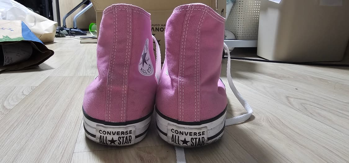 컨버스 척테일러 올스타 하이 핑크 (280) 판매 상품이미지3