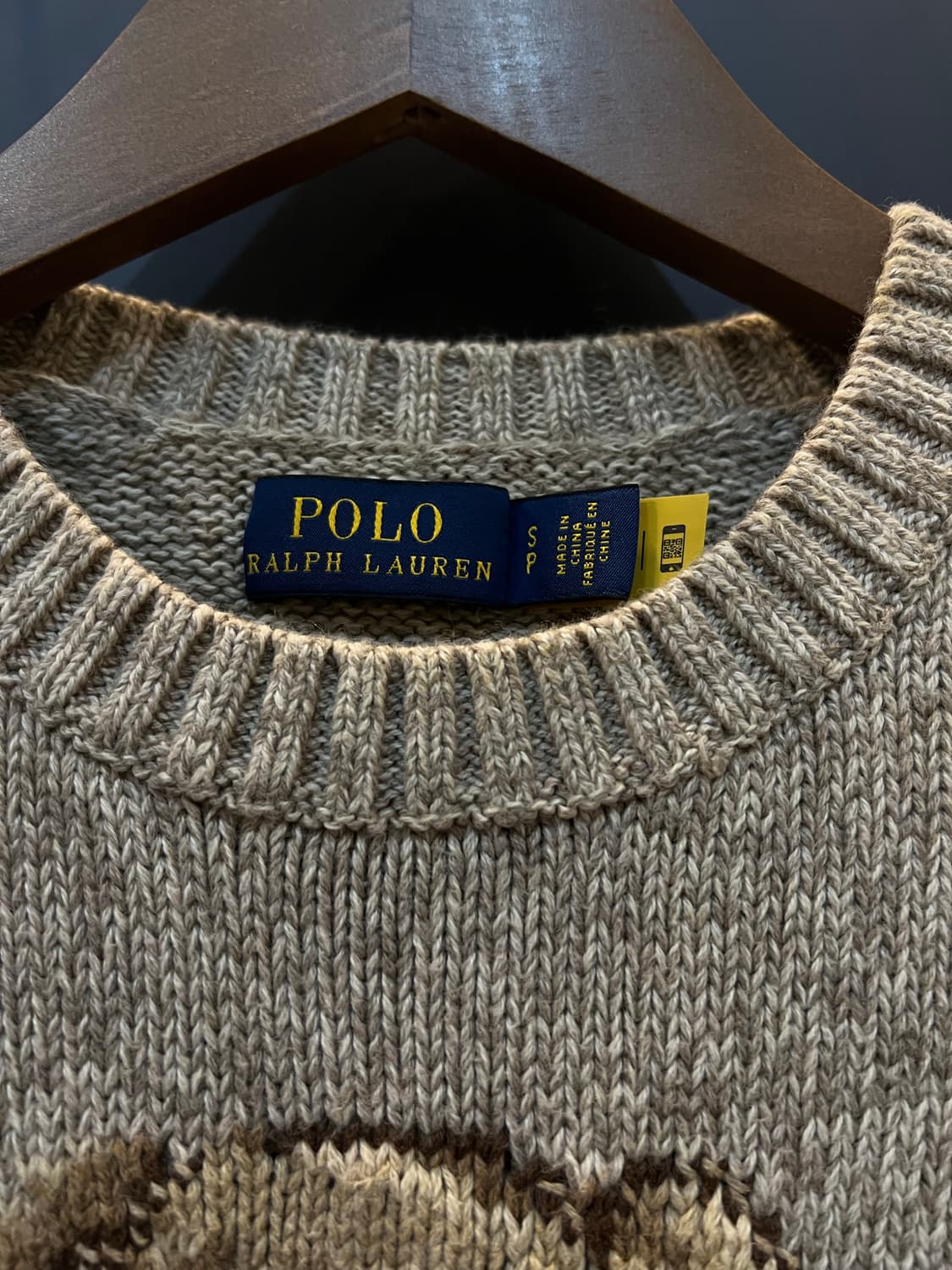 폴로 랄프로렌 베어 니트 상품이미지3