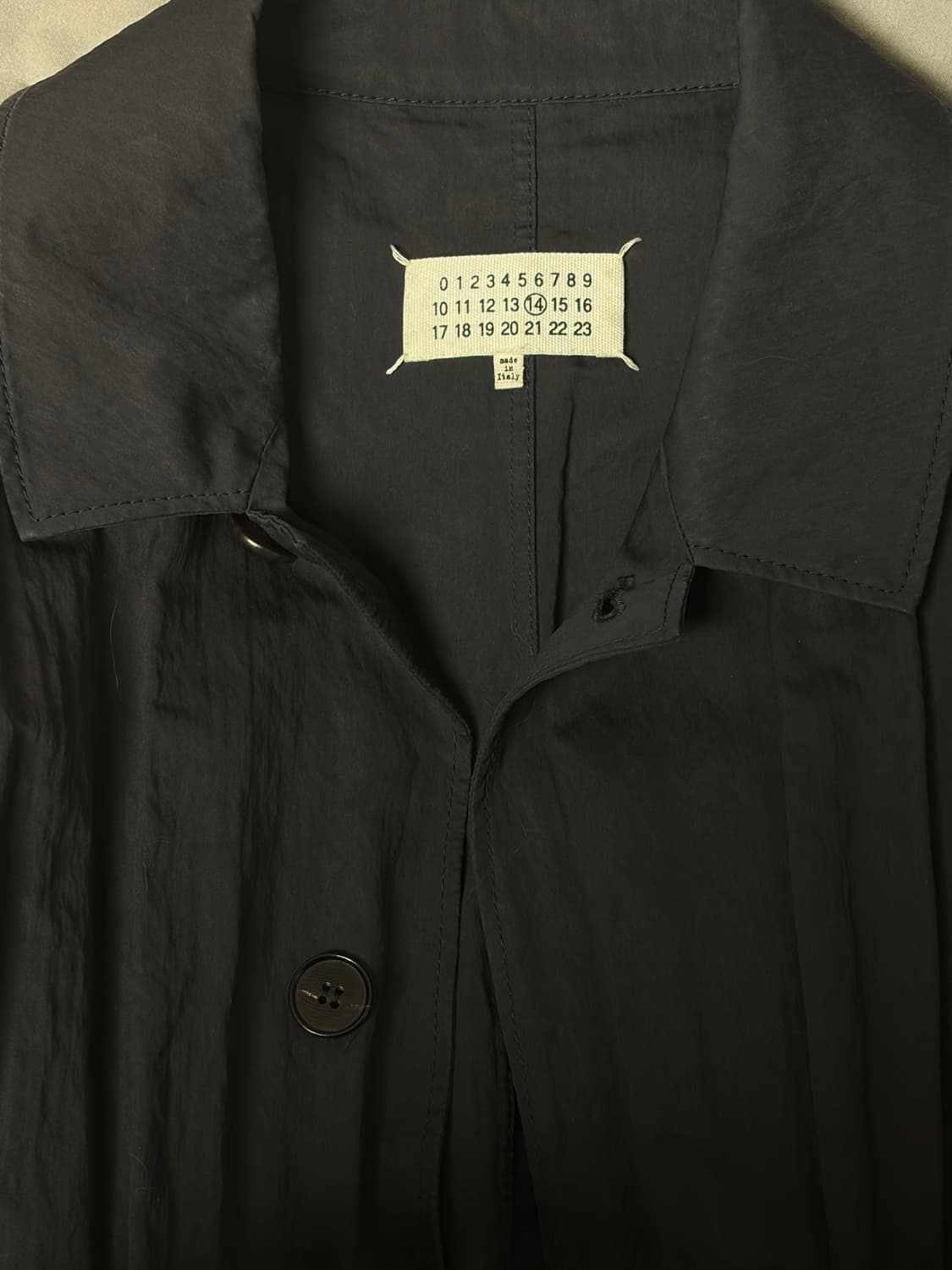 masion margiela pleated trench coat 상품이미지6