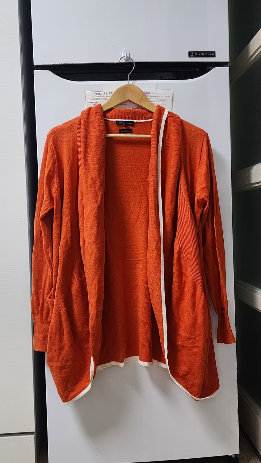 타미힐피거 오렌지 가디건 XS/S 상품이미지1