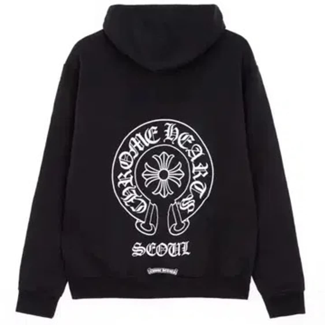 크롬하츠 홀스슈 서울 후드집업 블랙 상품이미지1