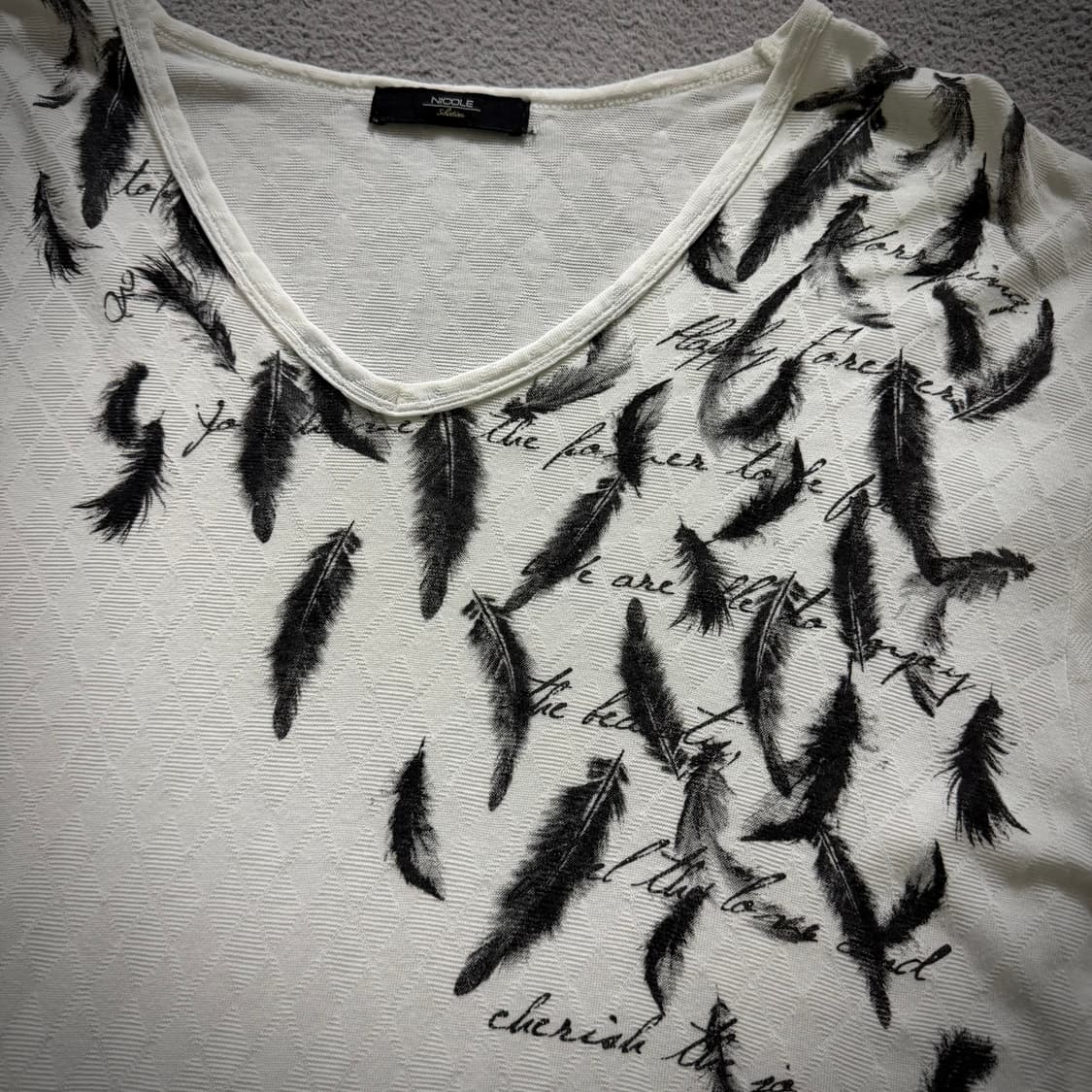 Nicole vkei t shirt 상품이미지2