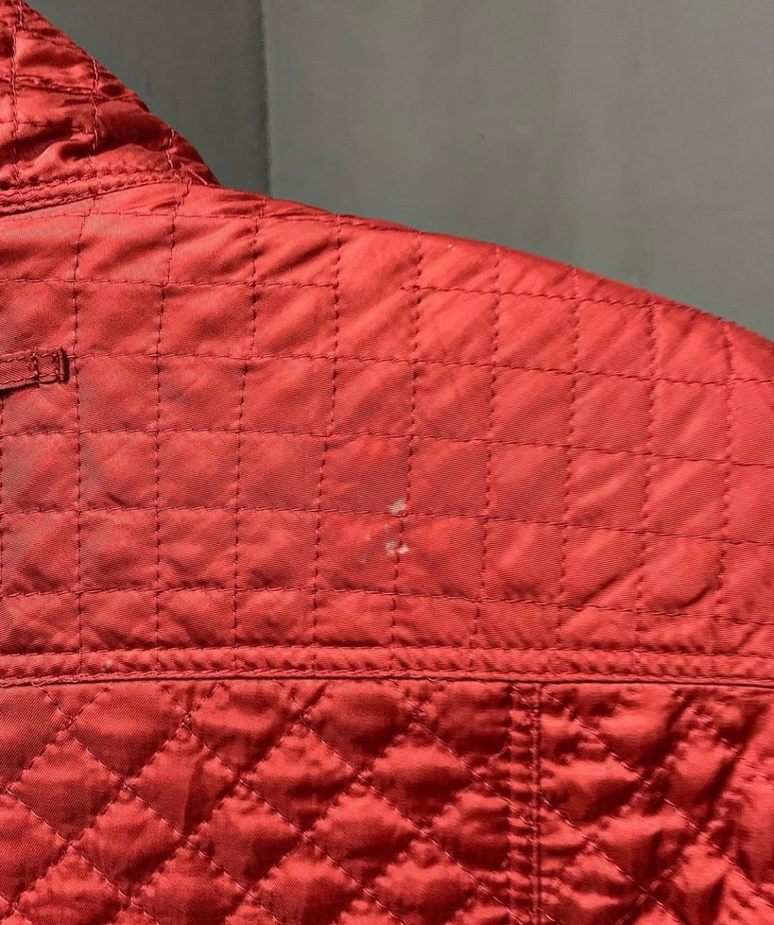 큐프라 스냅 버튼 디테일 퀼팅 블루종 타입 재킷 상품이미지8