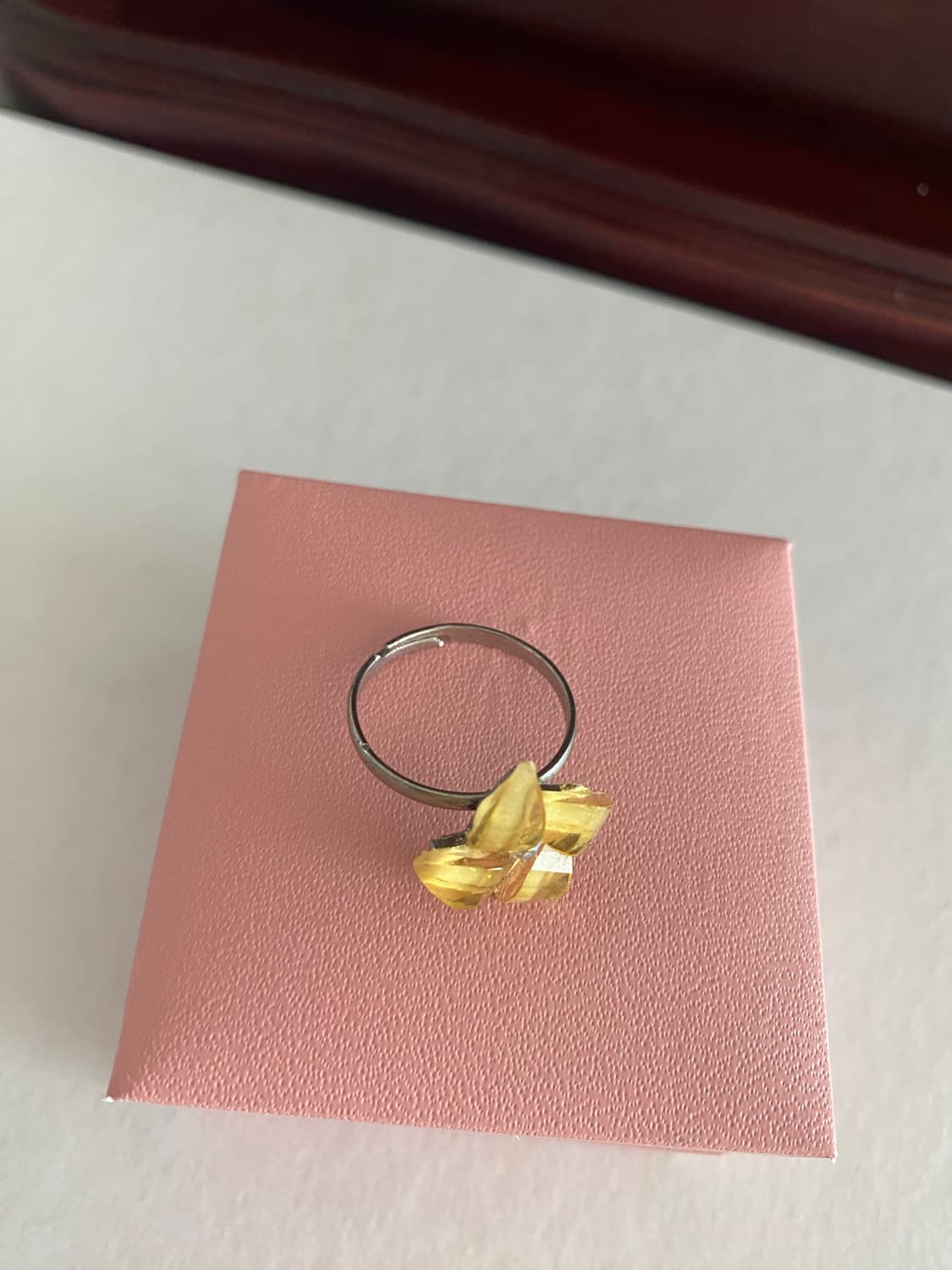 빈티지 노란꽃 반지 일본 수입 반지 상품이미지7