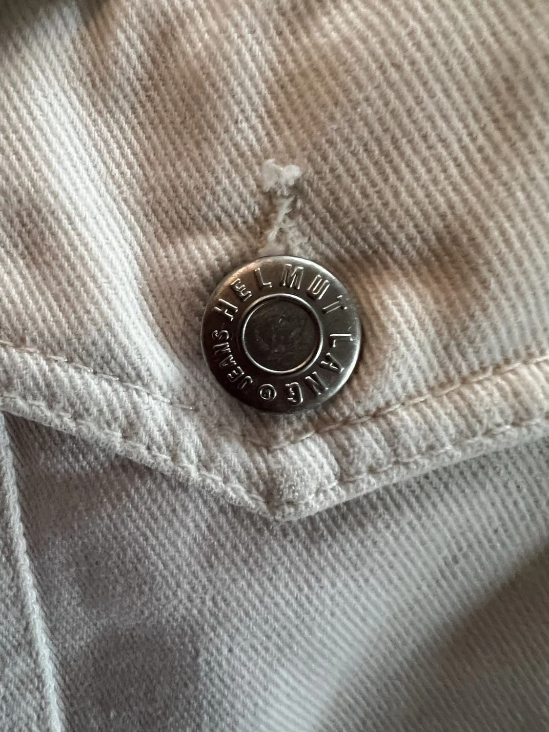 헬무트 랭 화이트 데님 자켓 상품이미지7