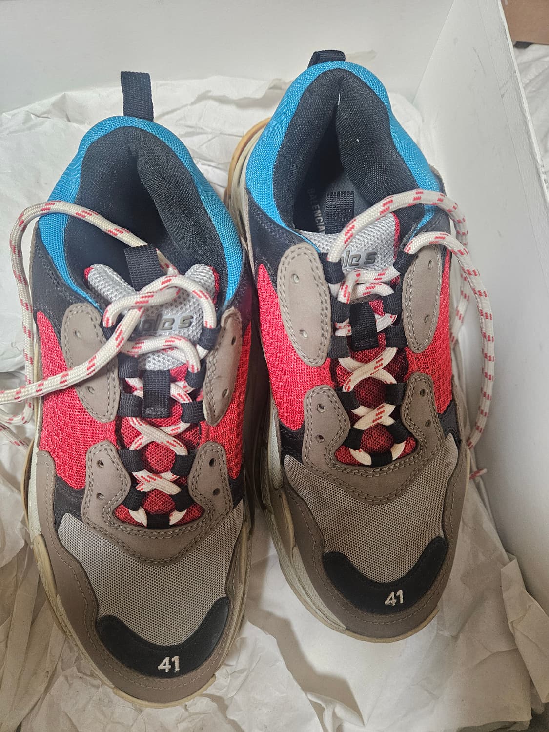 [EU41] 발렌시아가 트리플S 멀티컬러 상품이미지3