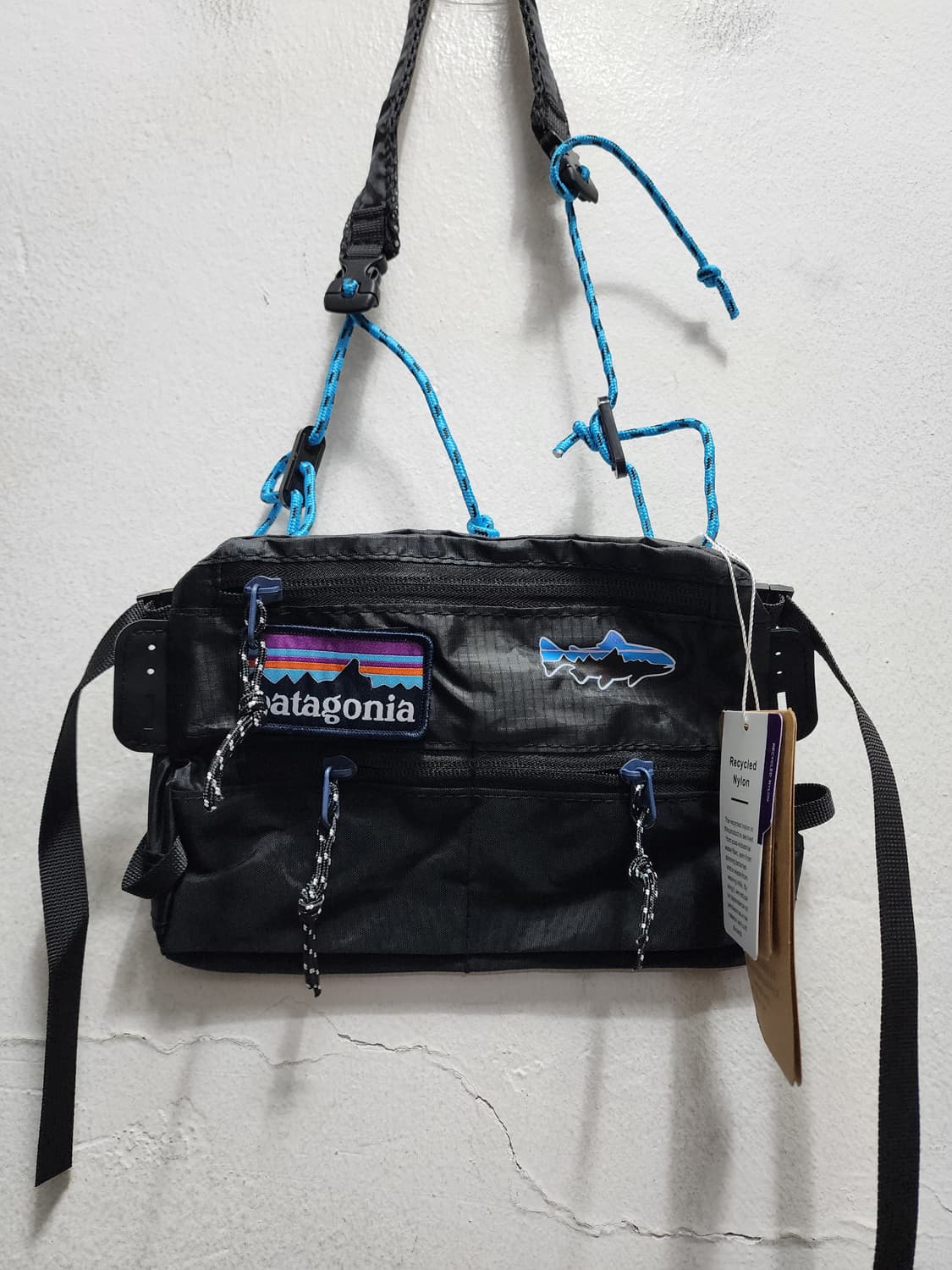 (새상품) 파타고니아 블랙/그레이 2개 울트라라이트 사코슈 크로스백 상품이미지9