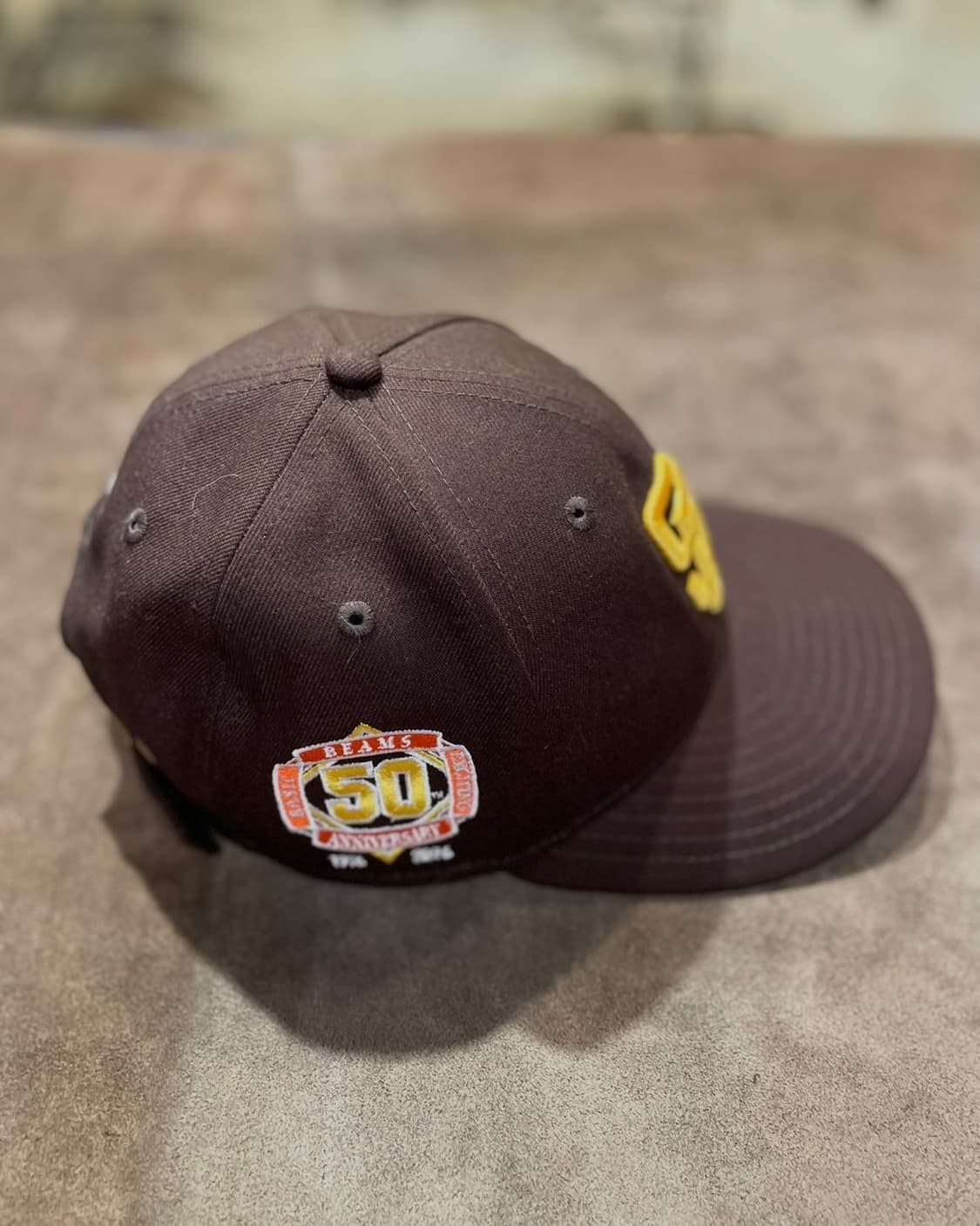 Beams x New era 샌디에고 파드리스 50주년 기념 캡 상품이미지4
