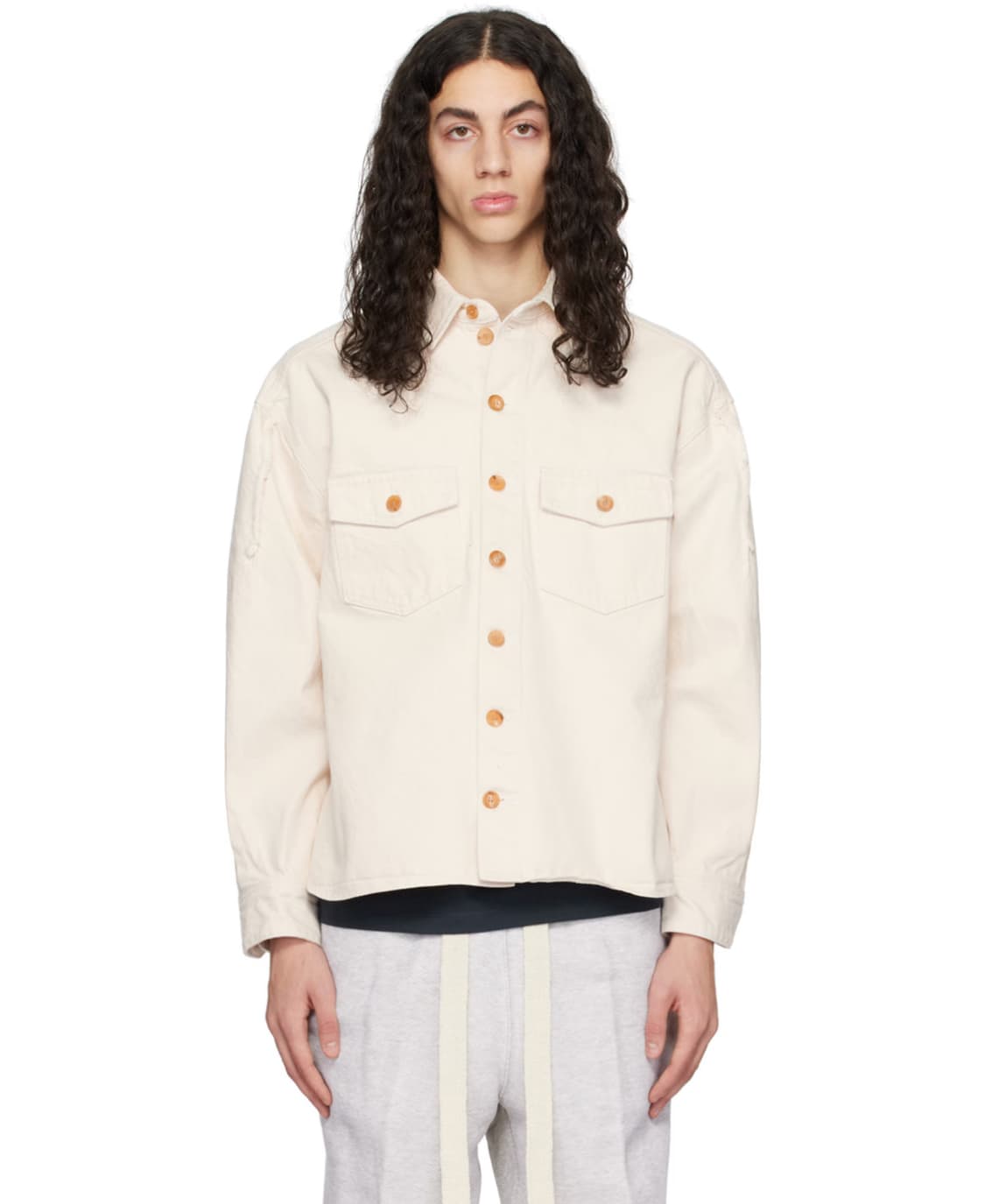 렉토 Off-White Oversized Jacket 상품이미지1