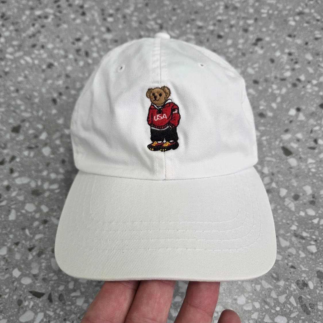 90s Vintage Polo Ralph Lauren Polo Bear캡 상품이미지2