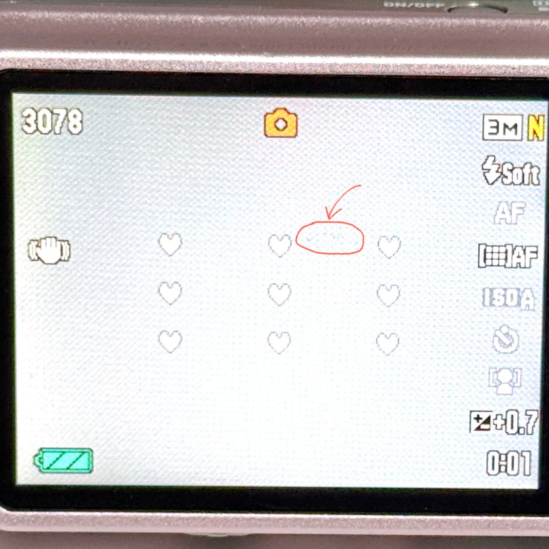 카시오 엑슬림 Z550 베이비핑크 빈티지디카 상품이미지5