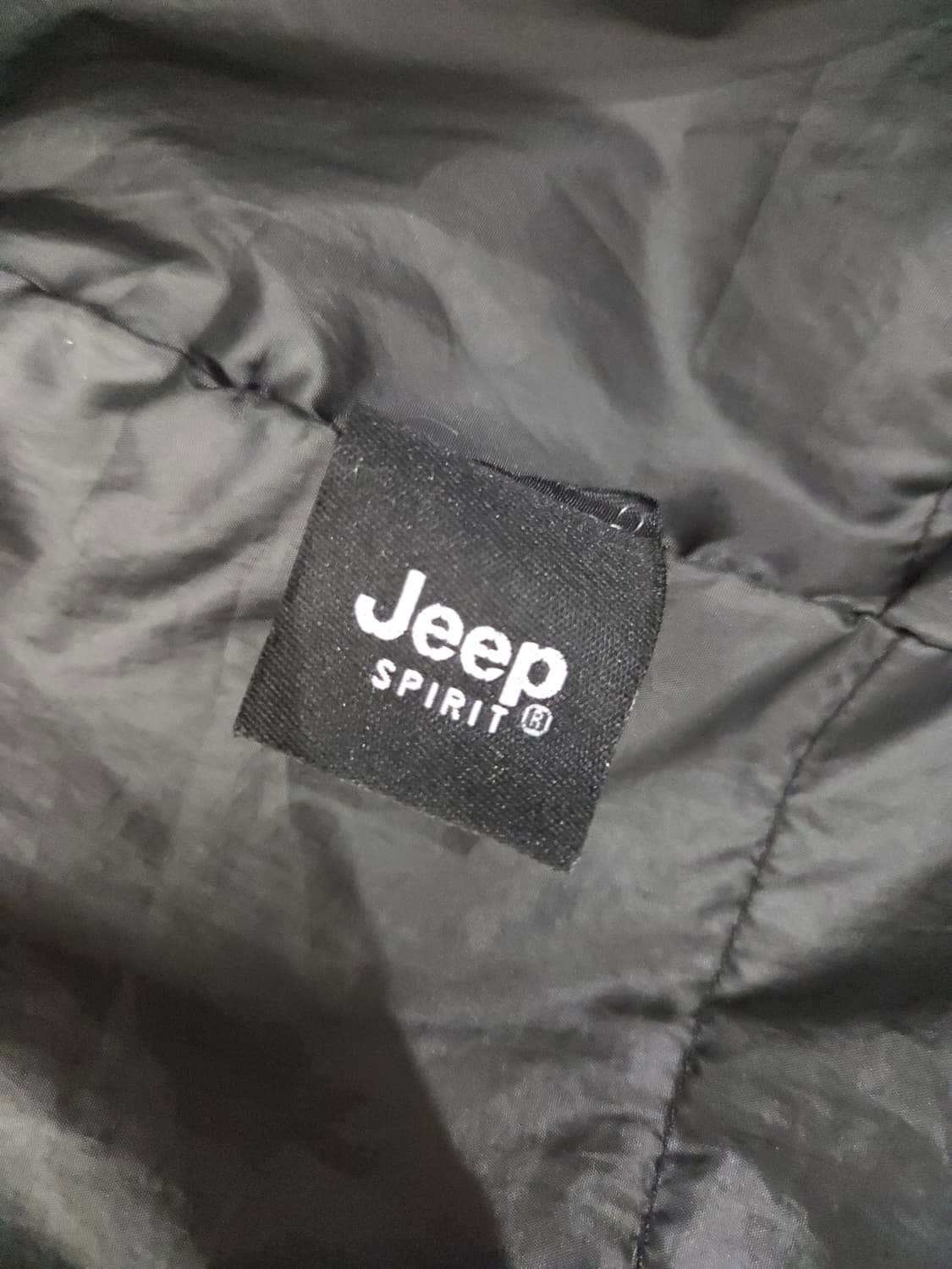Jeep SPIRIT 지프 스피릿 블랙 후드 테크니컬 패딩 자켓 상품이미지8