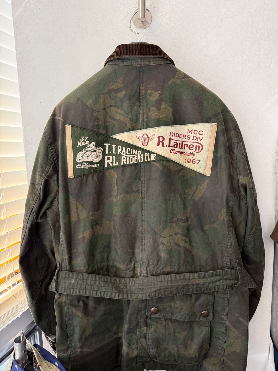 폴로랄프로렌 오일크로스 바이크 자켓 L 상품이미지3