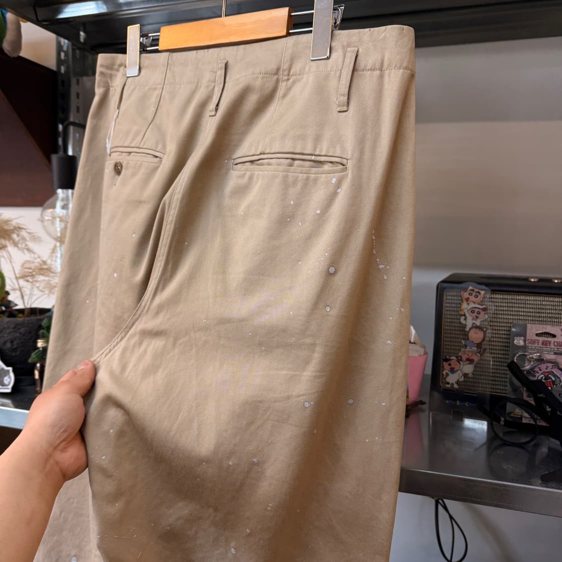 저널 스탠다드 홈스테드 프린팅 원턱 치노 팬츠 32 33 상품이미지3