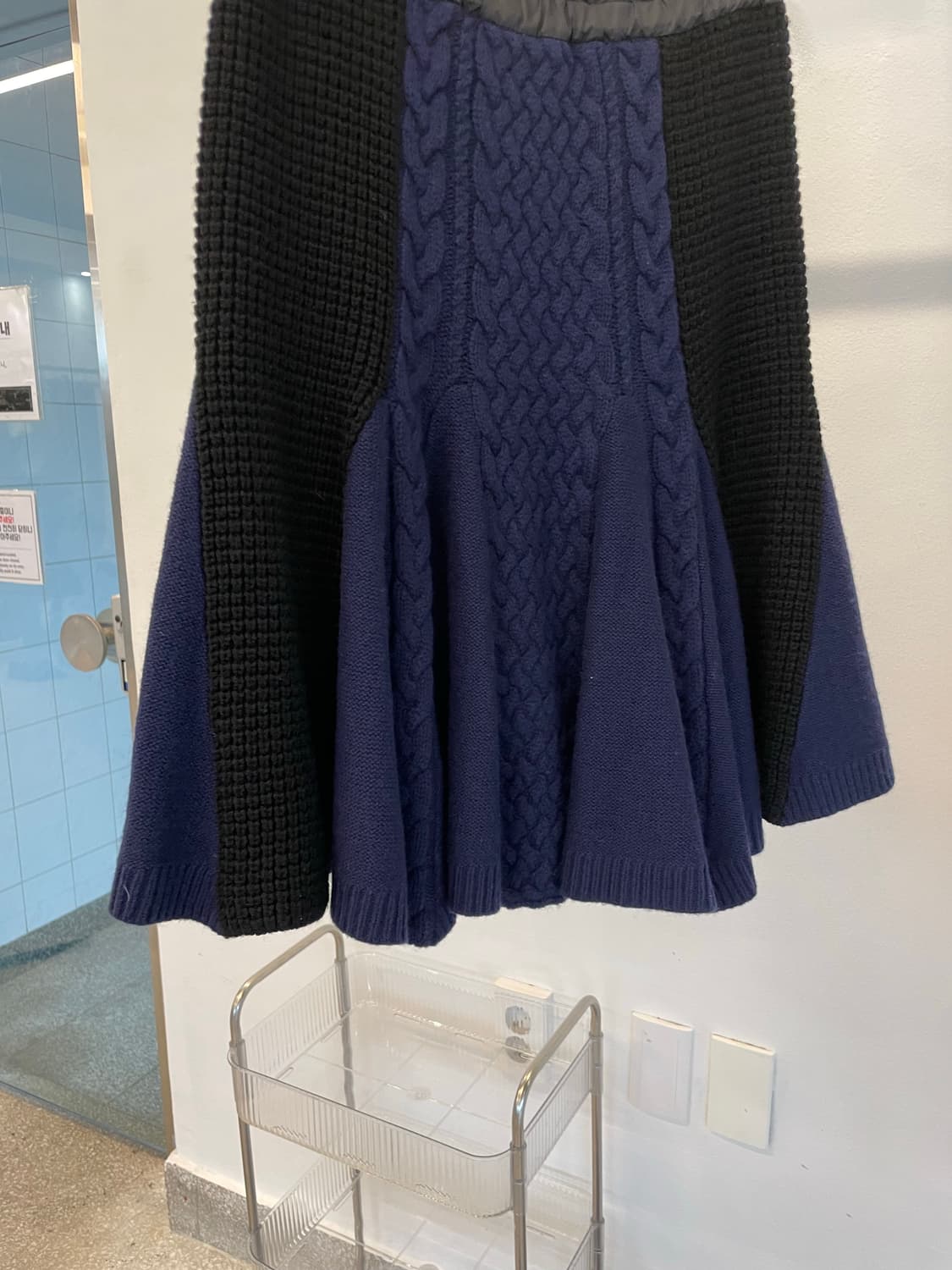 Sacai luck knit skirt 상품이미지7