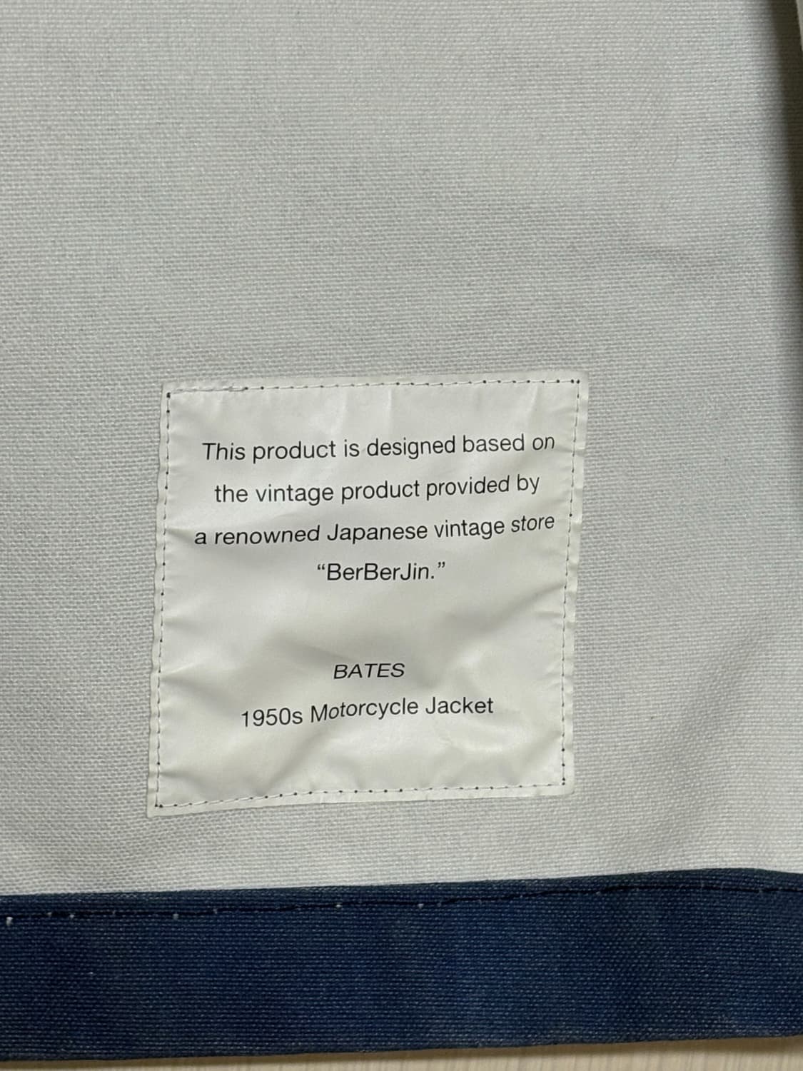 준야 와타나베 x 베르베르진 x 베이츠 23ss 라이더 자켓 상품이미지7