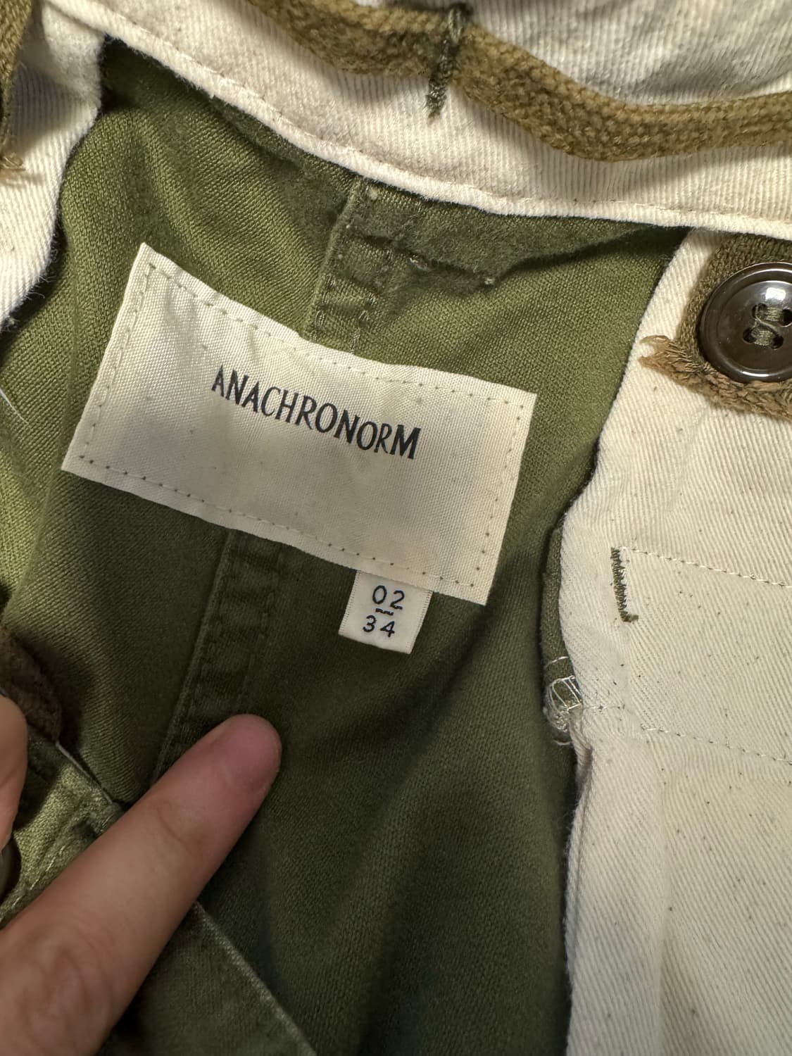 2) ANACHRONORM  DAMAGED FIELD CARGO PANT 상품이미지3