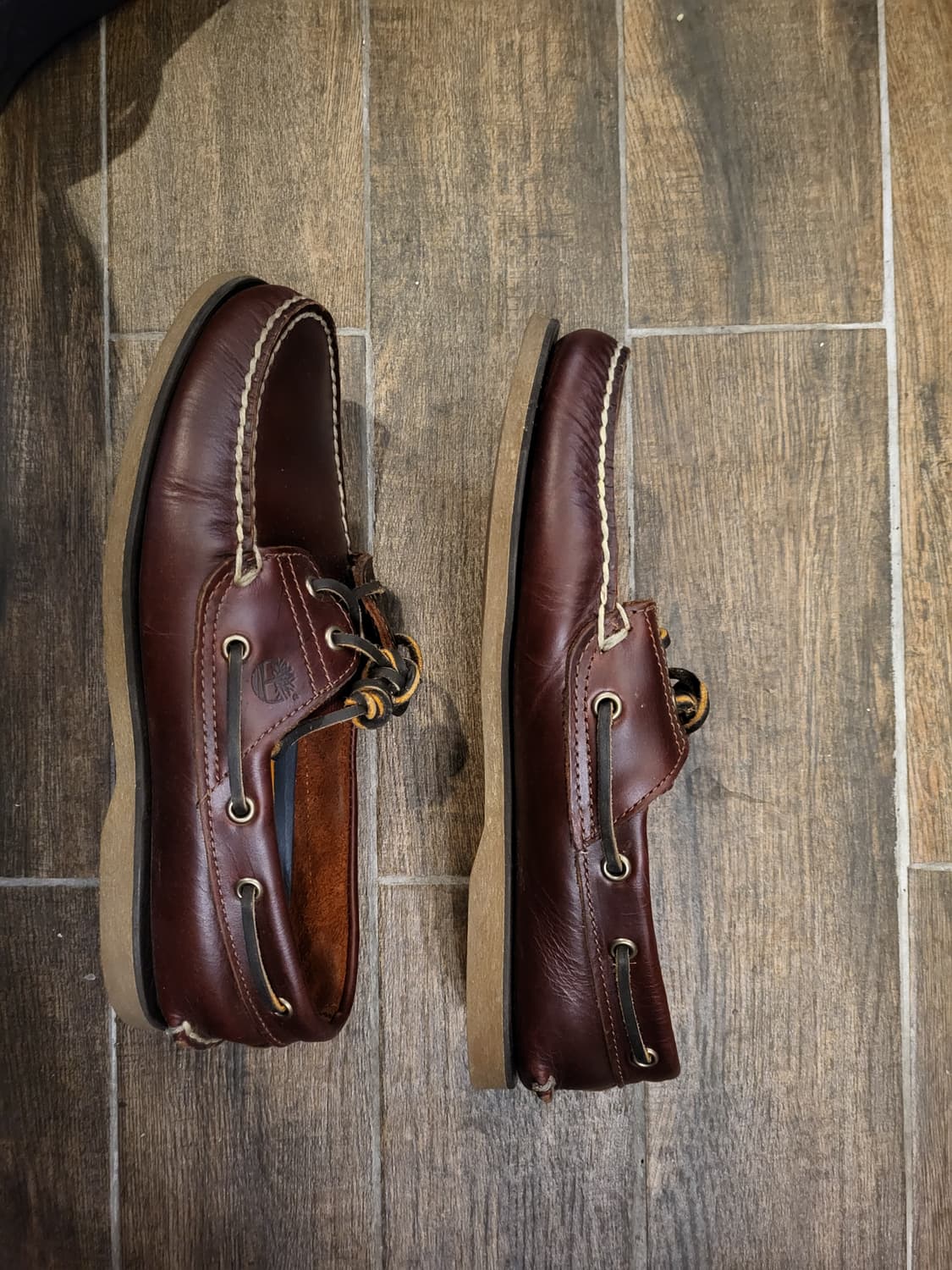 팀버랜드 보트화 브라운 남성9사이즈 270 상품이미지1