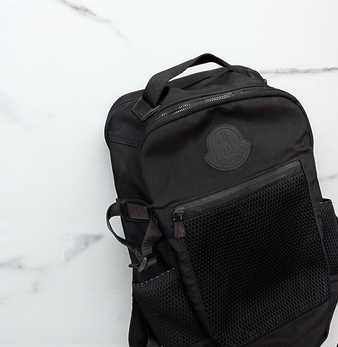 몽클레어 캔버스 메쉬 하이킹 백팩 상품이미지6