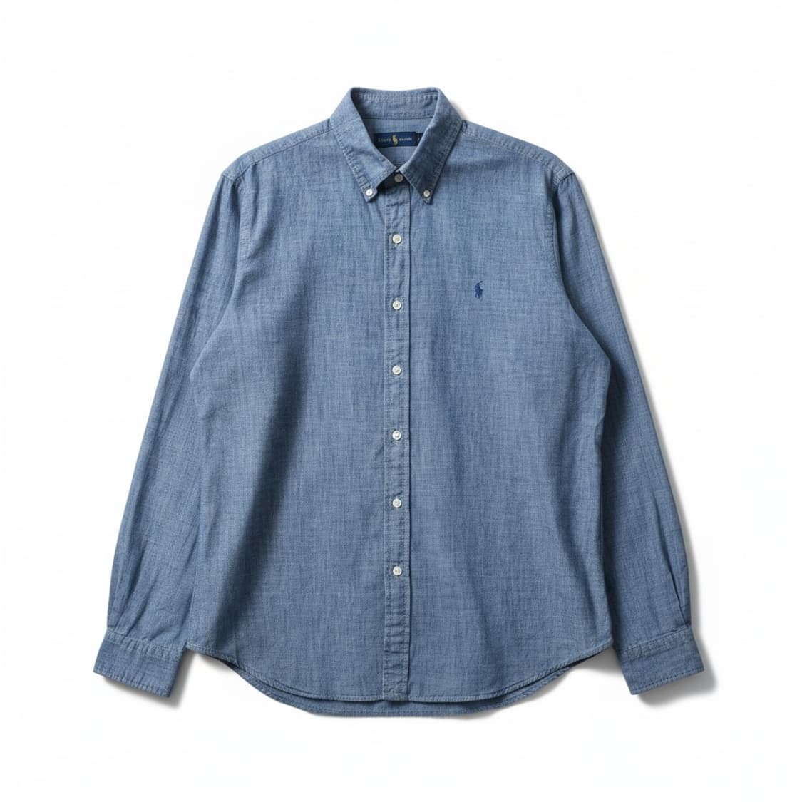 폴로 랄프로렌 삼브레이 데님 셔츠 XXL M0120 상품이미지1