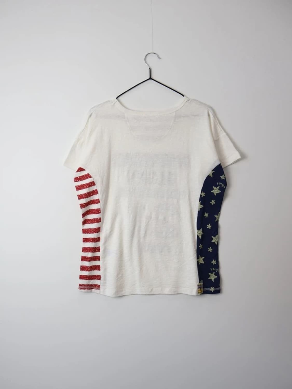 Rough American Flag Patchwork Tee 상품이미지5